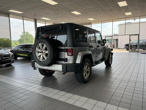 Billet Silver Metallic Clearcoat 2015 Jeep Wrangler Unlimited Sahara
