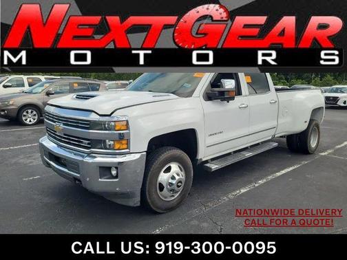 Summit White 2018 Chevrolet Silverado 3500 LTZ