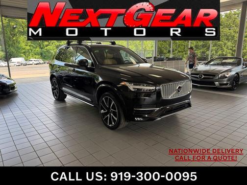 Onyx Black Metallic 2018 Volvo XC90 T6 Inscription