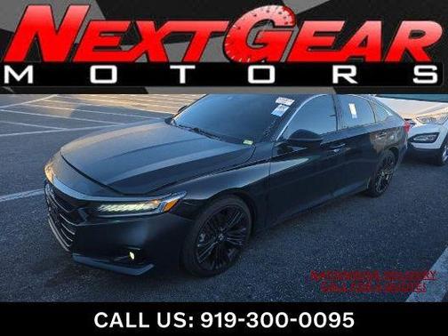 Crystal Black Pearl 2022 Honda Accord Sport 1.5T