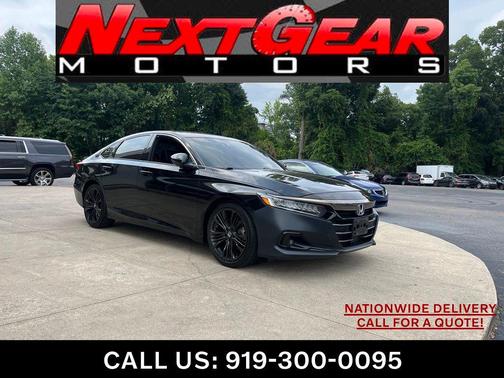 Crystal Black Pearl 2022 Honda Accord Sport 1.5T