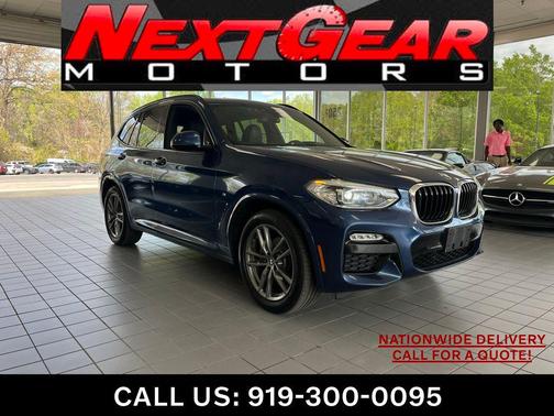 Phytonic Blue Metallic 2019 BMW X3 xDrive30i