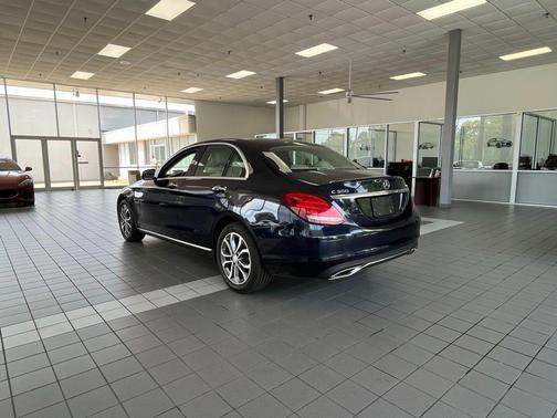 Blue 2017 Mercedes-Benz C-Class C 300 4MATIC