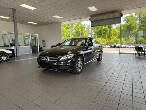 Blue 2017 Mercedes-Benz C-Class C 300 4MATIC