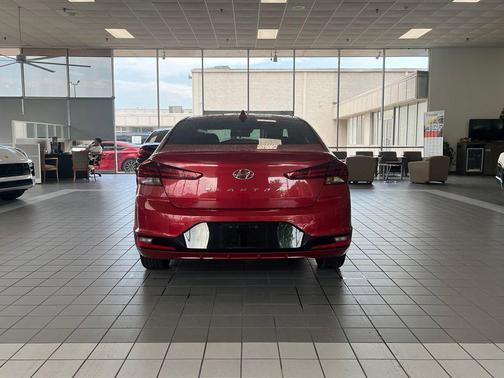 Scarlet Red 2019 Hyundai ELANTRA SEL