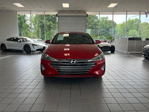 Scarlet Red 2019 Hyundai ELANTRA SEL