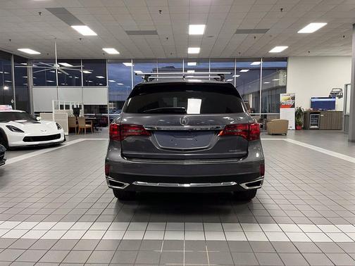 Modern Steel Metallic 2018 Acura MDX 3.5L w/Advance Package