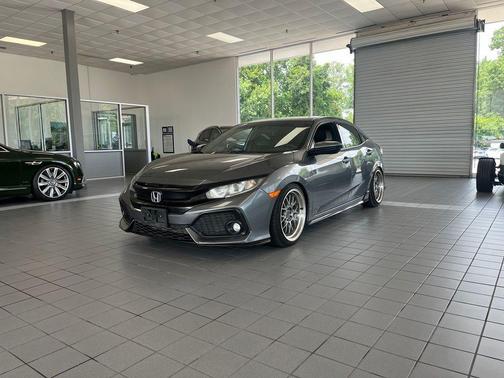 Gray 2018 Honda Civic Sport