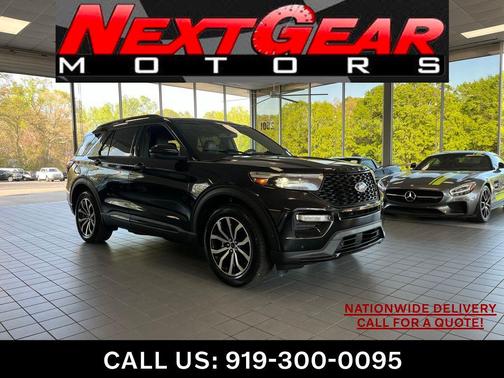 Agate Black Metallic 2020 Ford Explorer ST