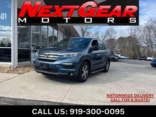 Blue 2017 Honda Pilot EX-L