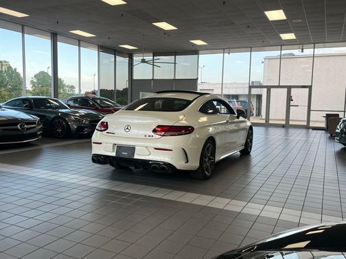 White 2020 Mercedes-Benz AMG C 43 4MATIC