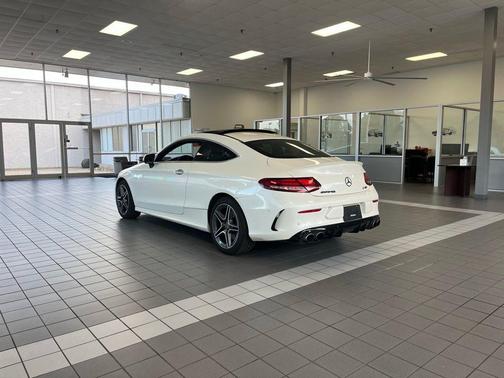 White 2020 Mercedes-Benz AMG C 43 4MATIC