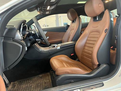 White 2020 Mercedes-Benz AMG C 43 4MATIC