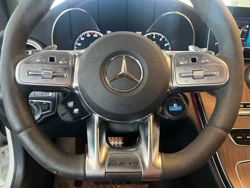 White 2020 Mercedes-Benz AMG C 43 4MATIC