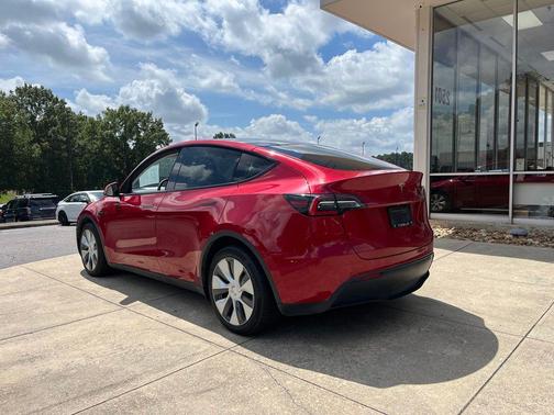 Red Multi-Coat 2021 Tesla Model Y Long Range Dual Motor All-Wheel Drive