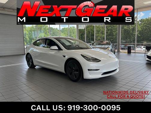 Pearl White Multi-Coat 2020 Tesla Model 3 Standard Range Plus