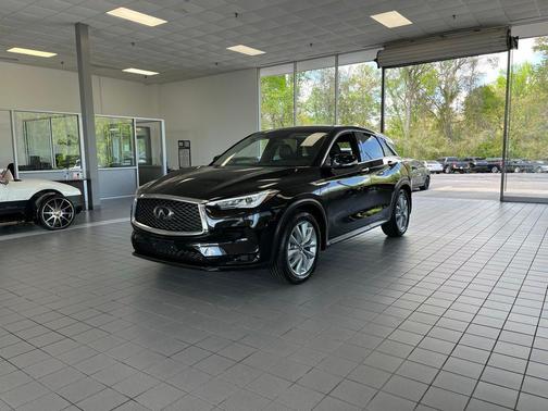 Black Obsidian 2021 INFINITI QX50 PURE AWD