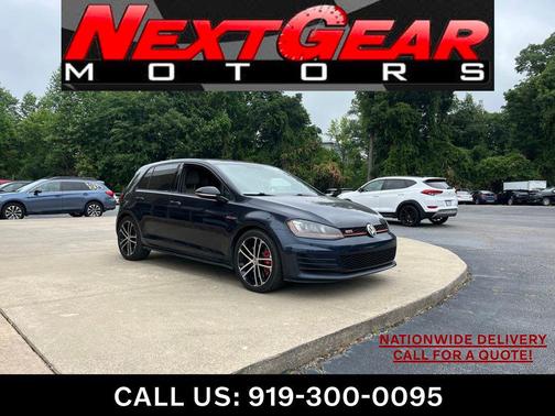 Night Blue 2017 Volkswagen Golf GTI 2.0T S 4-Door