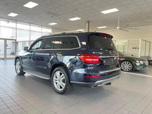Blue 2018 Mercedes-Benz GLS 450 4MATIC