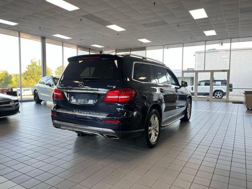 Blue 2018 Mercedes-Benz GLS 450 4MATIC