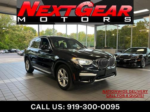 Jet Black 2020 BMW X3 xDrive30i