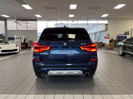Blue Metallic 2018 BMW X3 xDrive30i