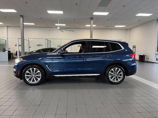 Blue Metallic 2018 BMW X3 xDrive30i