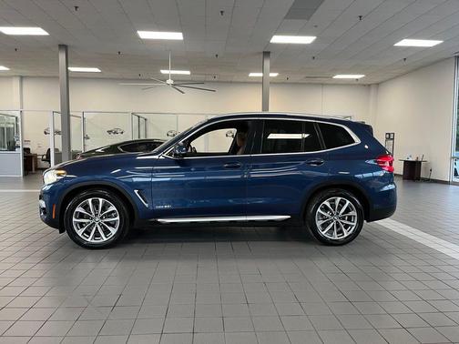 Blue Metallic 2018 BMW X3 xDrive30i