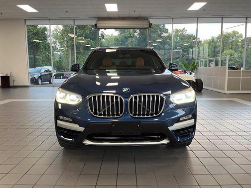 Blue Metallic 2018 BMW X3 xDrive30i