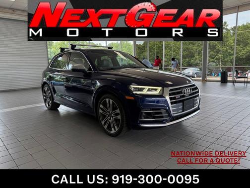 Blue Metallic 2018 Audi SQ5 3.0T Prestige