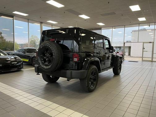 Black Clearcoat 2015 Jeep Wrangler Unlimited Altitude