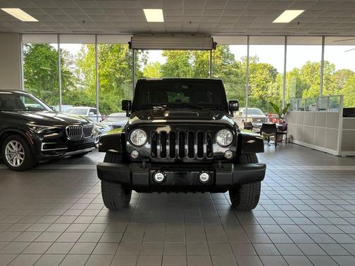Black Clearcoat 2015 Jeep Wrangler Unlimited Altitude