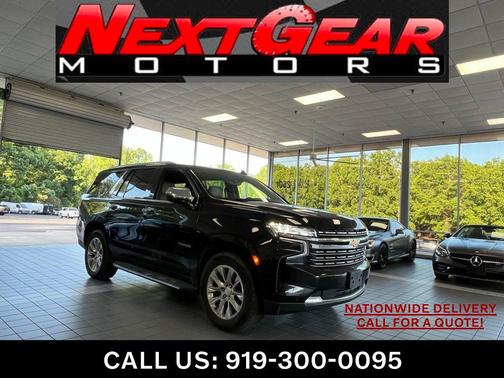 Black 2021 Chevrolet Tahoe Premier