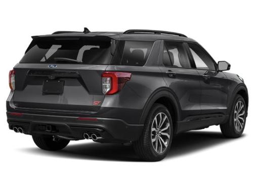 Agate Black Metallic 2021 Ford Explorer ST