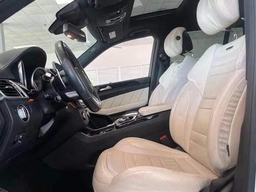 White 2017 Mercedes-Benz AMG GLS 63 4MATIC
