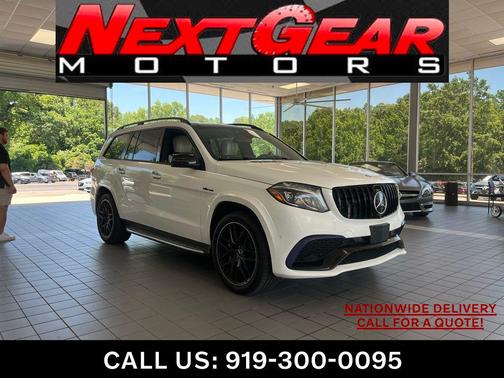 White 2017 Mercedes-Benz AMG GLS 63 4MATIC