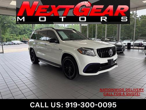 White 2017 Mercedes-Benz AMG GLS 63 4MATIC