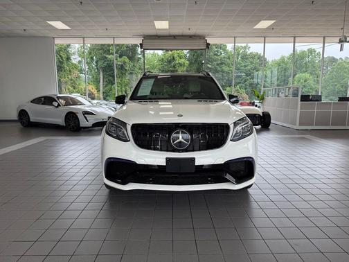 White 2017 Mercedes-Benz AMG GLS 63 4MATIC
