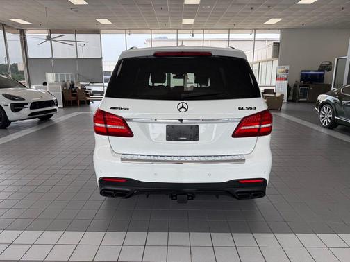 White 2017 Mercedes-Benz AMG GLS 63 4MATIC