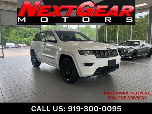 Bright White Clearcoat 2019 Jeep Grand Cherokee Altitude