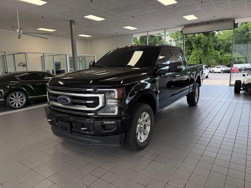 Agate Black Metallic 2020 Ford F-250 Platinum