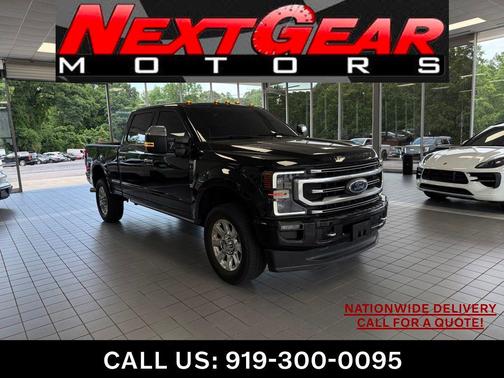 Agate Black Metallic 2020 Ford F-250 Platinum