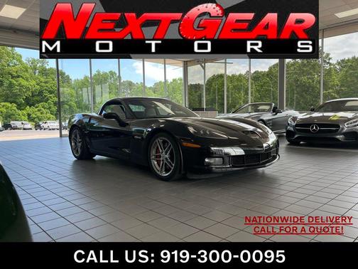 Black 2008 Chevrolet Corvette Z06