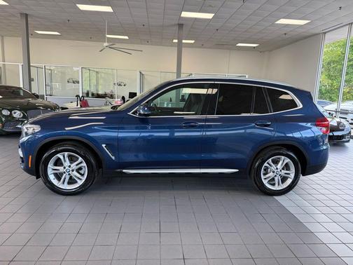 Blue Metallic 2019 BMW X3 xDrive30i