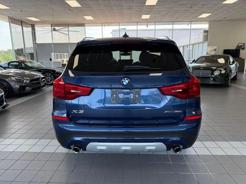Blue Metallic 2019 BMW X3 xDrive30i