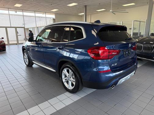 Blue Metallic 2019 BMW X3 xDrive30i