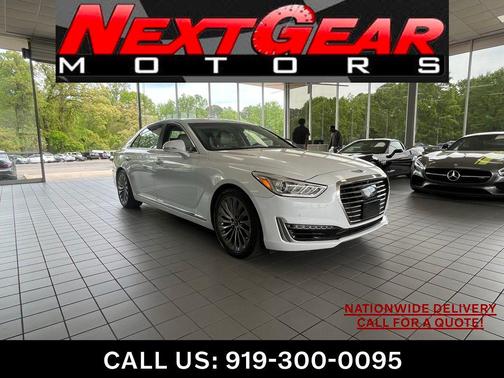 Casablanca White 2017 Genesis G90 Premium