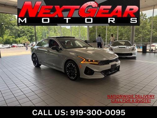 Wolf Gray 2022 Kia K5 GT-Line