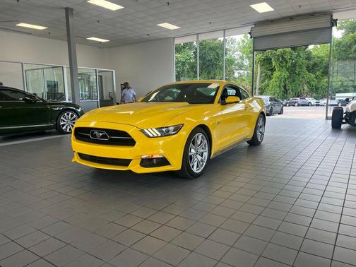 Triple Yellow Tri-Coat 2015 Ford Mustang GT Premium