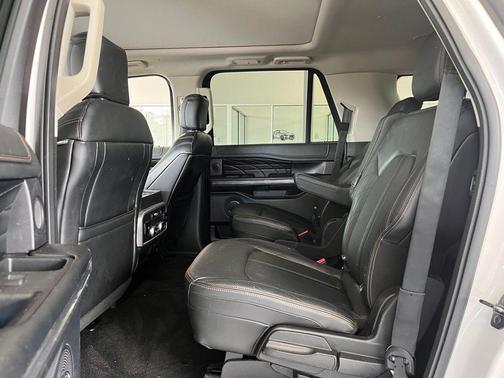 White Platinum Metallic Tri-Coat 2019 Ford Expedition Max Platinum